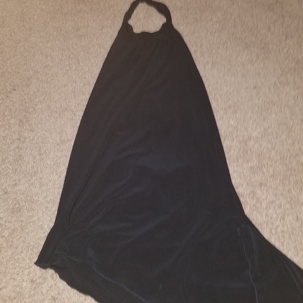 Black low back top